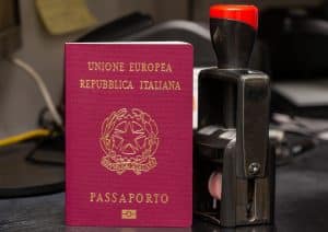 Passaporte italiano na Itália